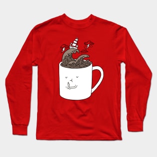 Brainstorming coffee Long Sleeve T-Shirt